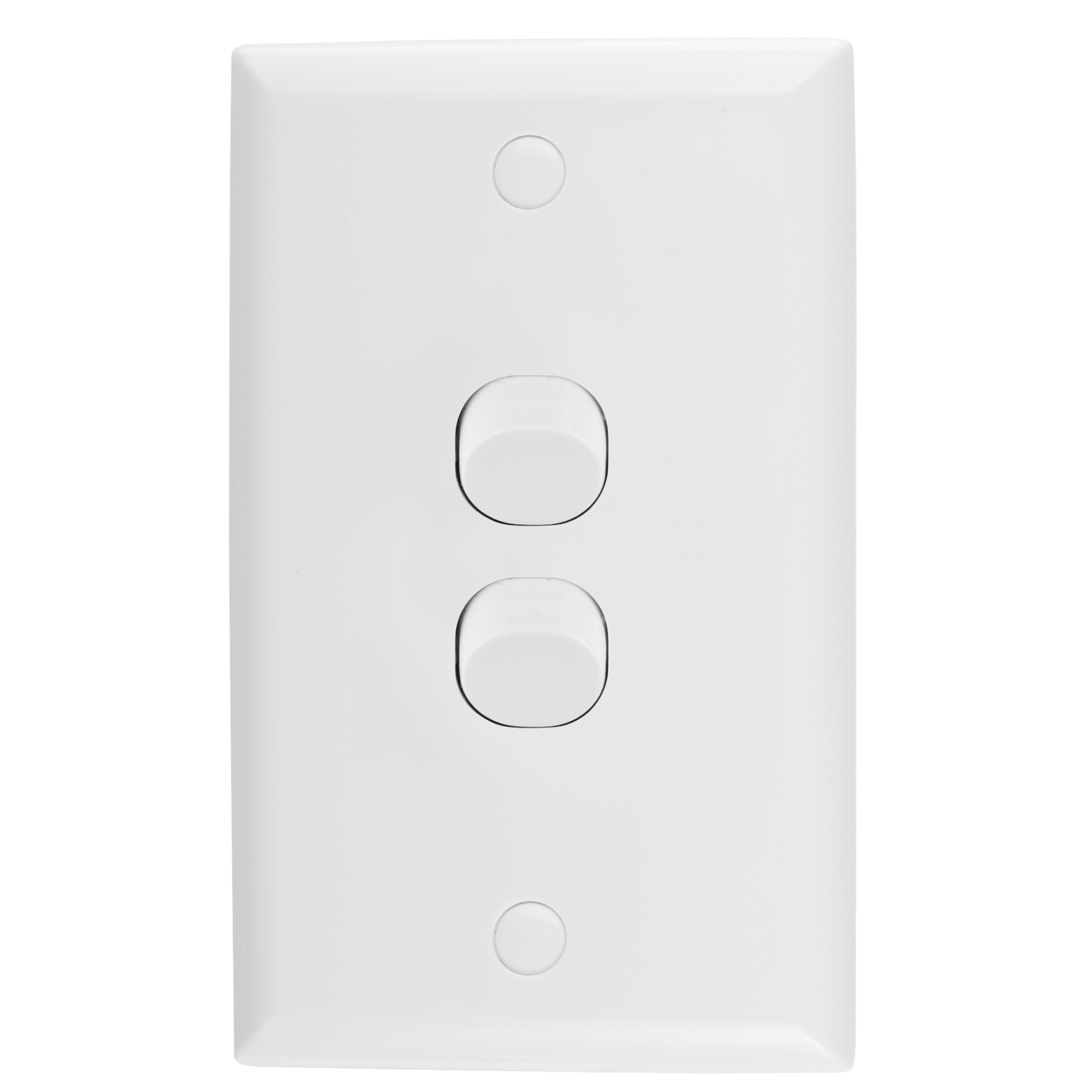  Double vertical wall switch
