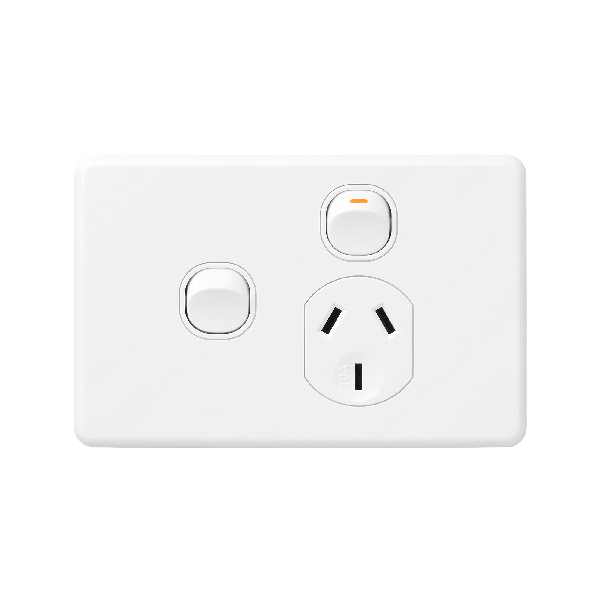  Single power point with switch