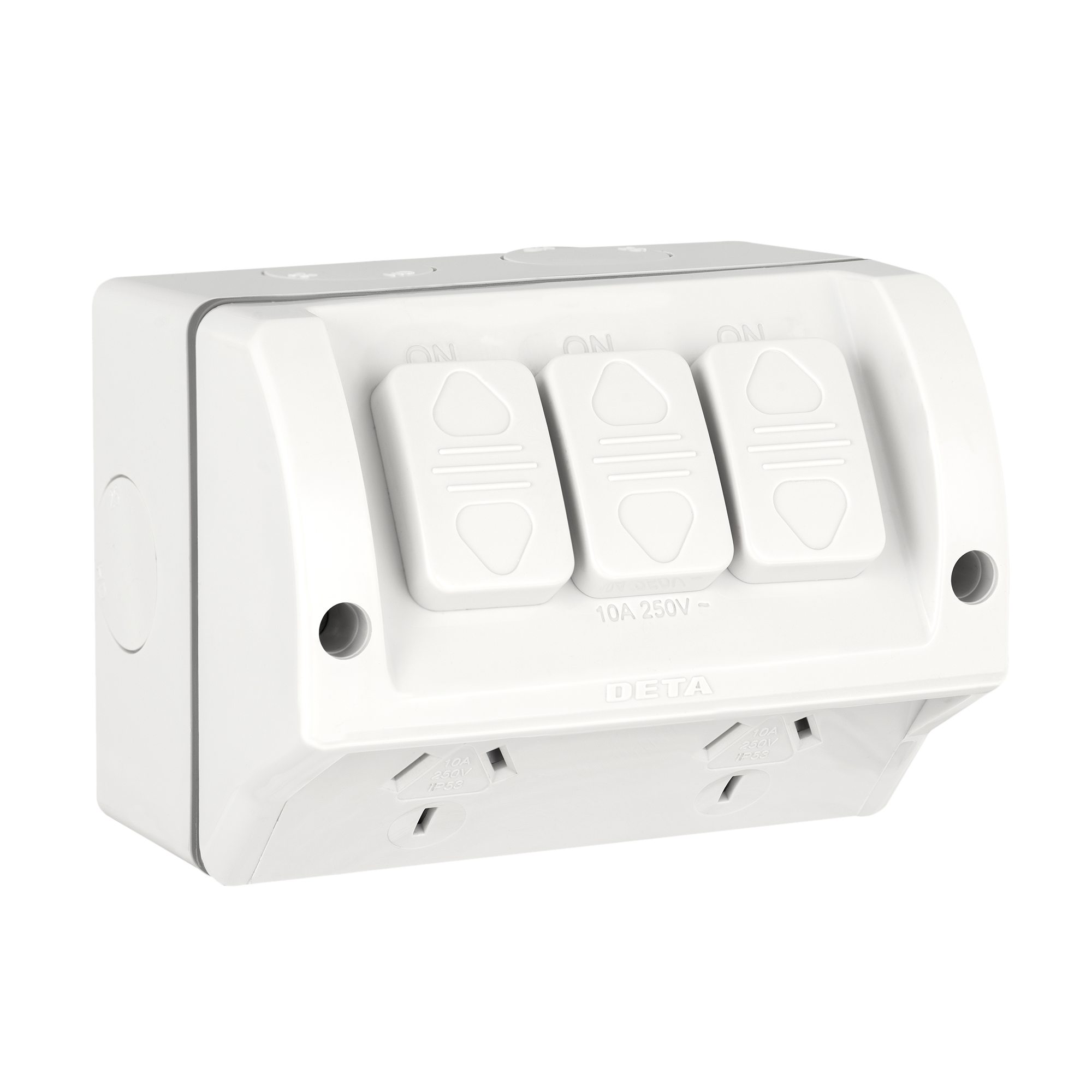  Double outlet outdoor + switch