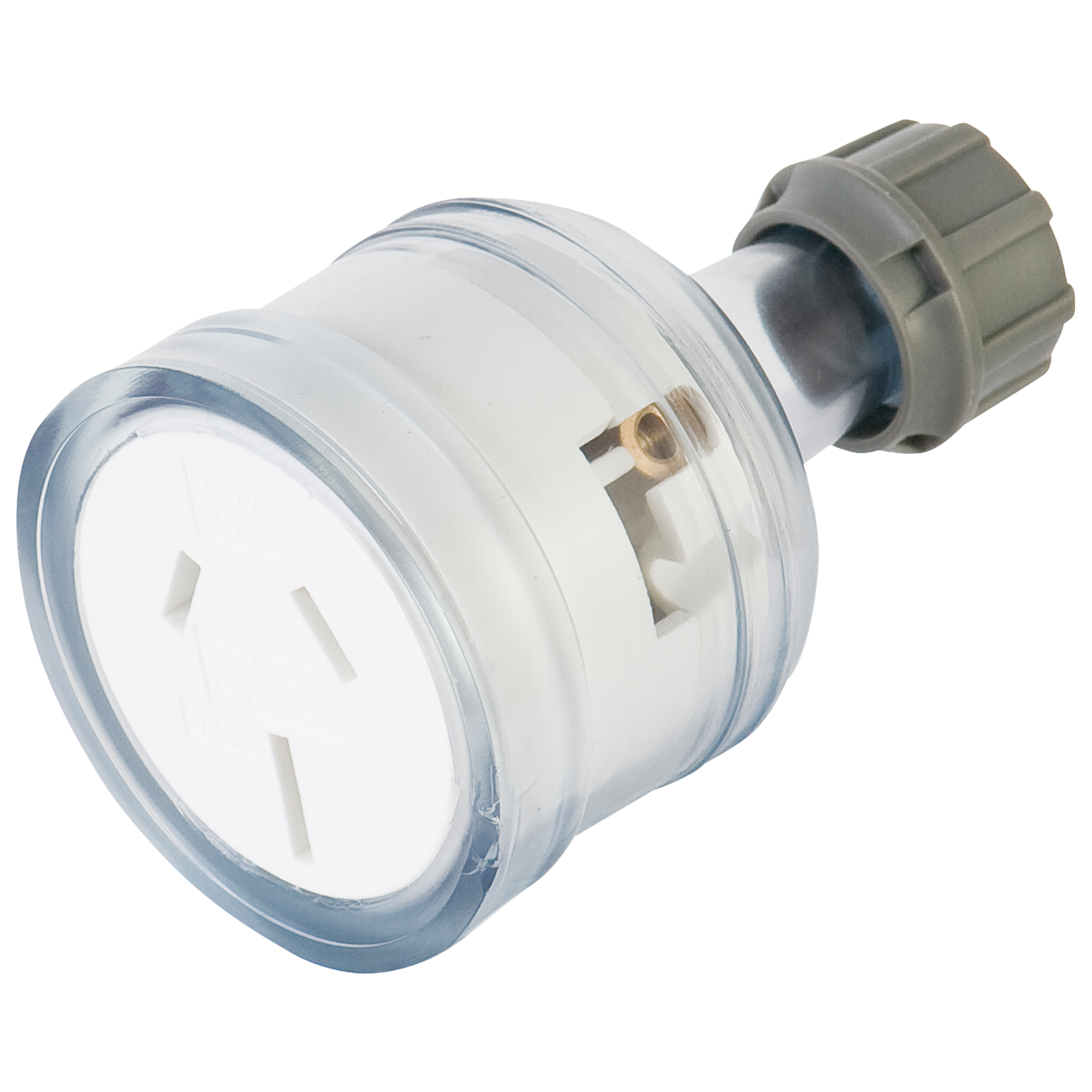   15a clear extension socket